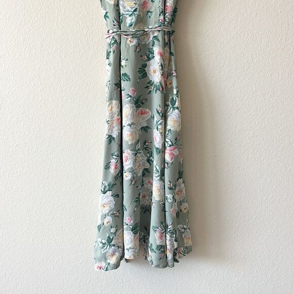 Privacy Please Floral Off Shoulder Wrap Dress - Picture 10 of 11